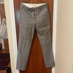 Reiss linen/wool Gray Dress Pants